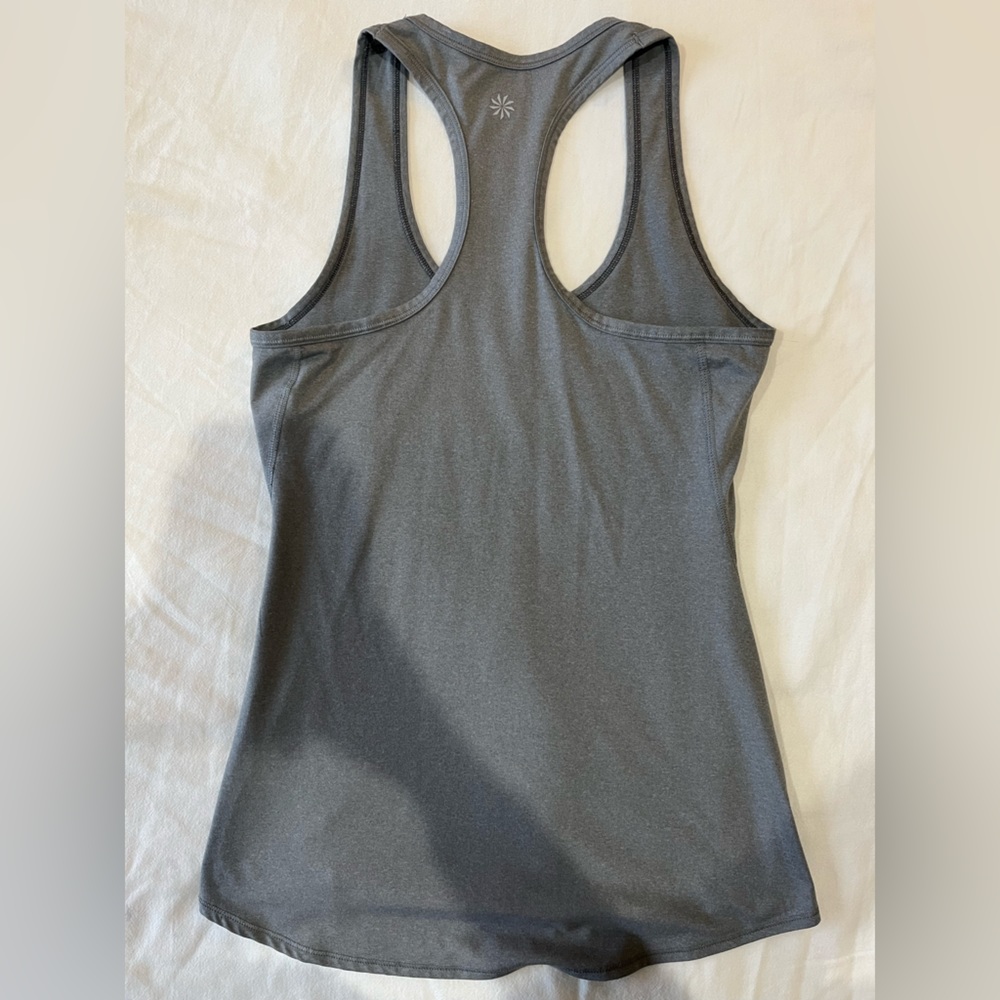 Atleta Women’s Gray Razorback Workout Tank - Picture 5 of 6
